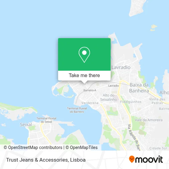 Trust Jeans & Accessories map