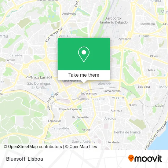 Bluesoft map