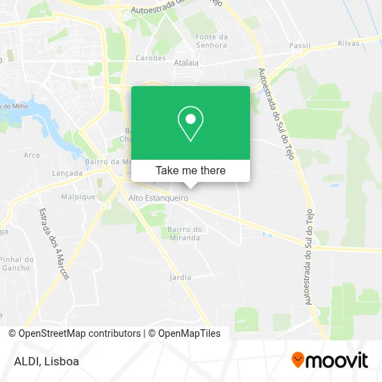 ALDI map