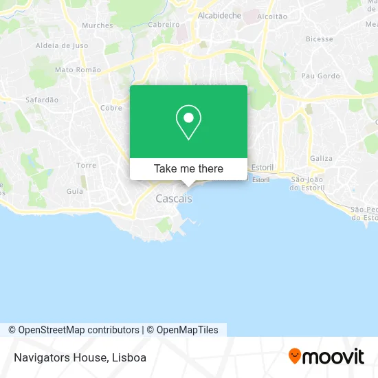 Navigators House map
