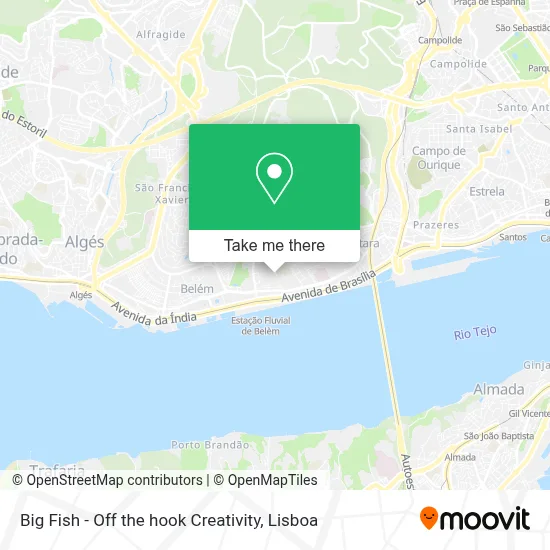 Big Fish - Off the hook Creativity map