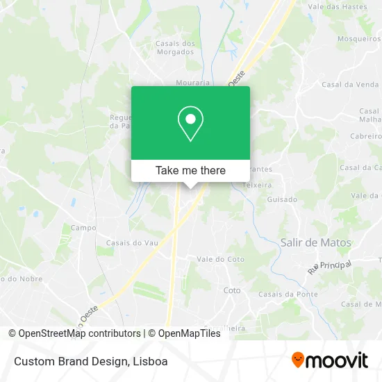Custom Brand Design map