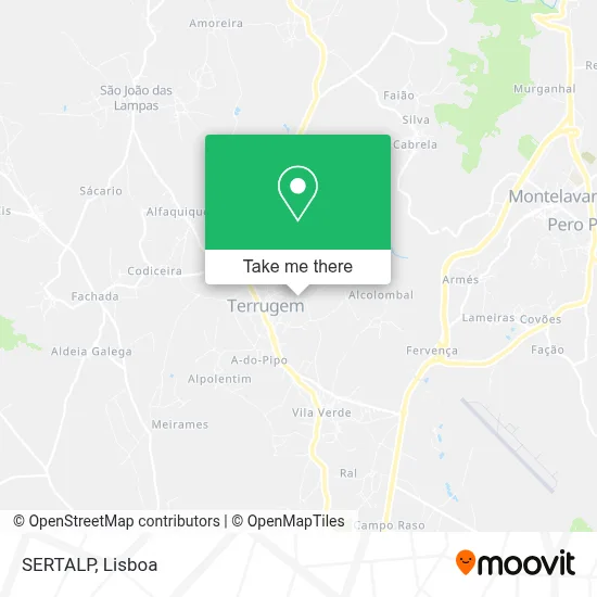 SERTALP map