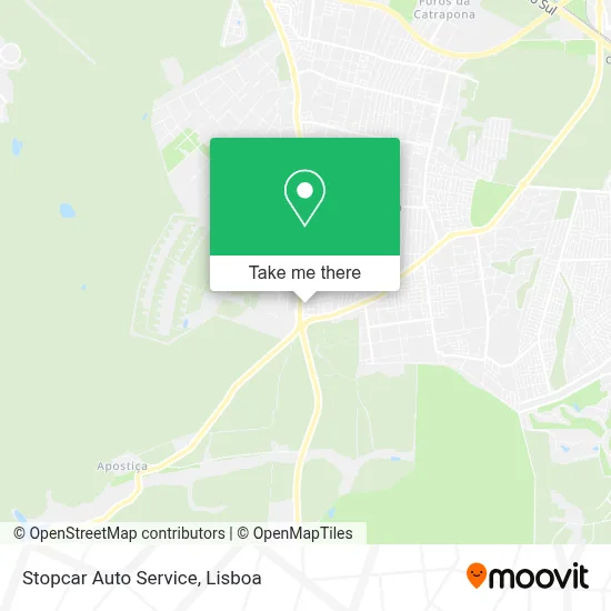 Stopcar Auto Service map