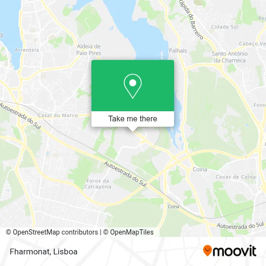 Fharmonat map