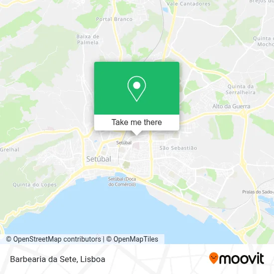 Barbearia da Sete map