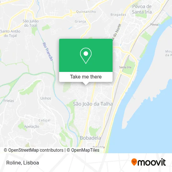 Roline mapa