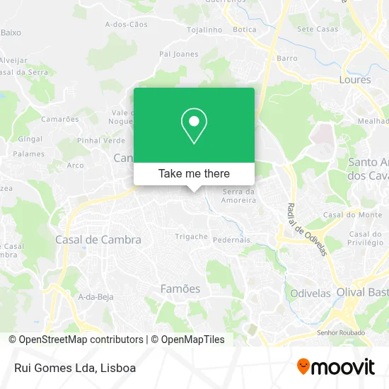 Rui Gomes Lda mapa