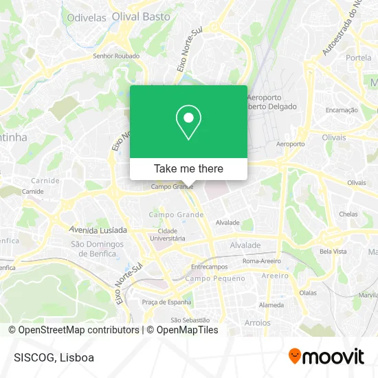 SISCOG mapa