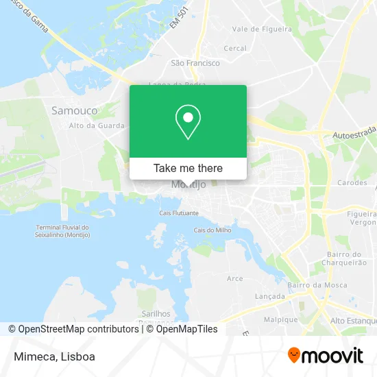 Mimeca map