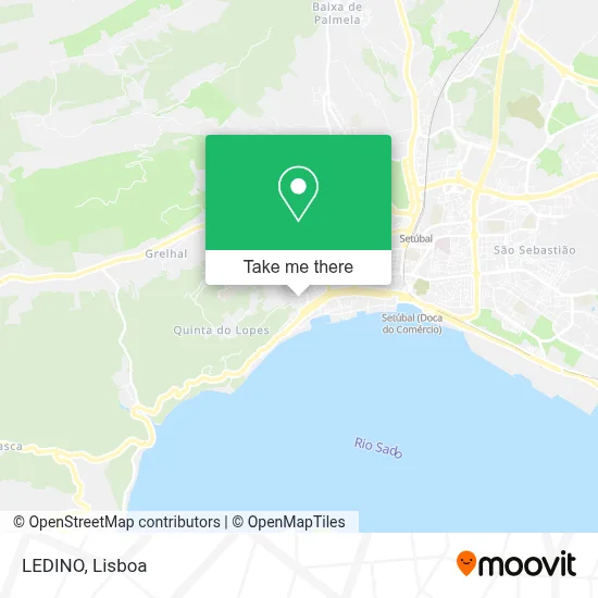 LEDINO map