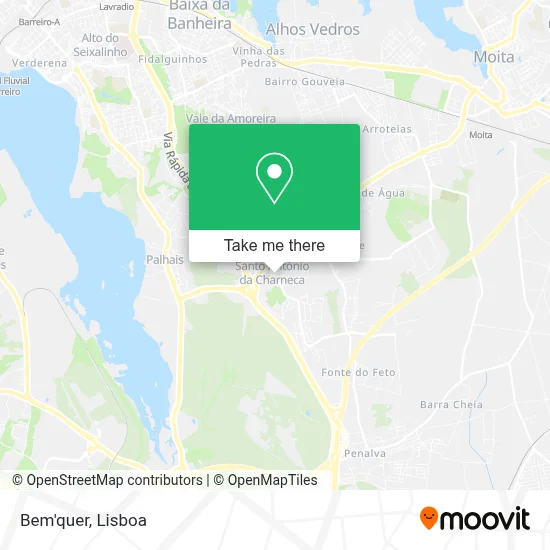 Bem'quer map