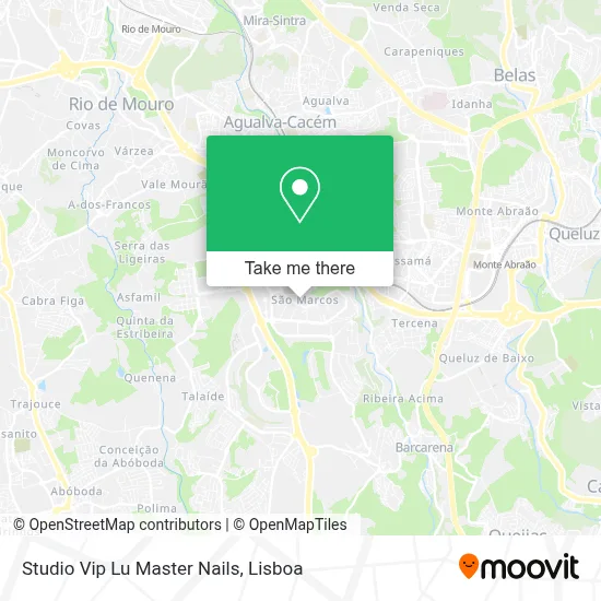 Studio Vip Lu Master Nails map