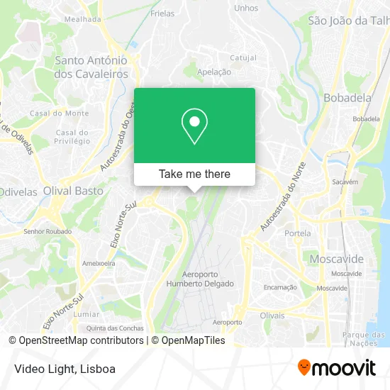 Video Light map