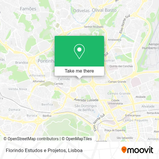 Florindo Estudos e Projetos map
