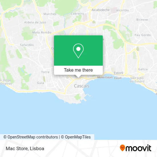 Mac Store map