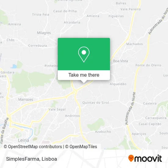 SimplesFarma map
