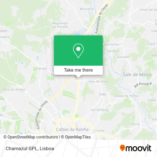 Chamazul GPL map