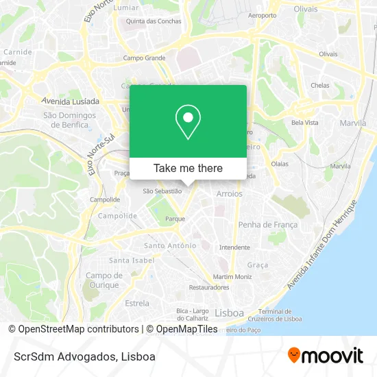 ScrSdm Advogados map
