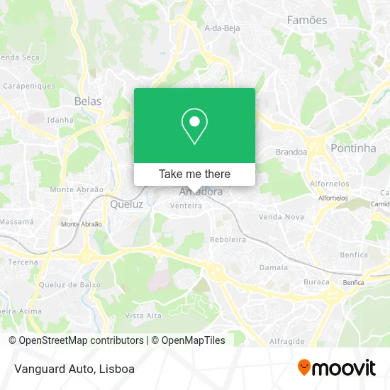 Vanguard Auto map