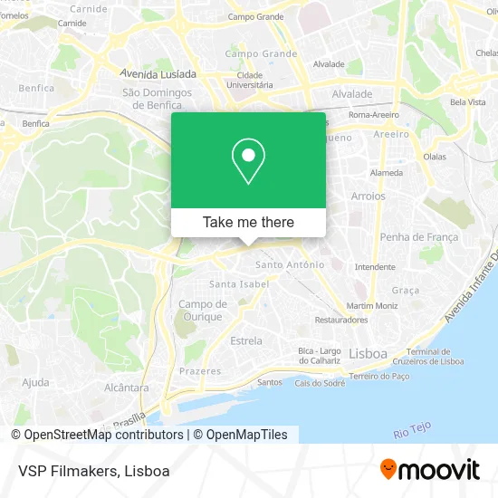VSP Filmakers map