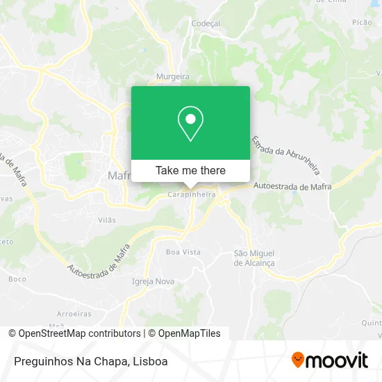 Preguinhos Na Chapa map