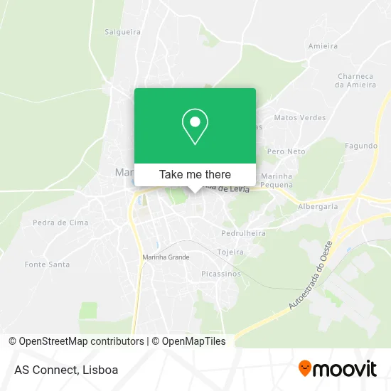 AS Connect map