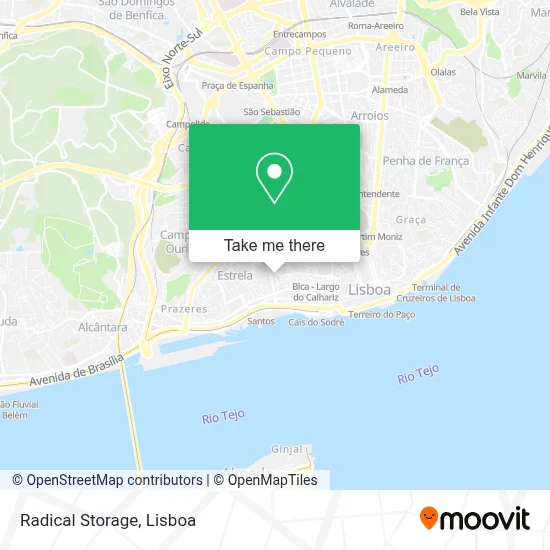 Radical Storage map