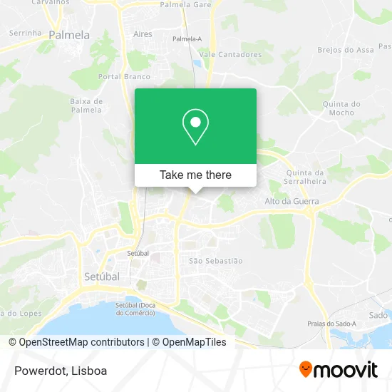 Powerdot map
