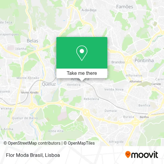Flor Moda Brasil map