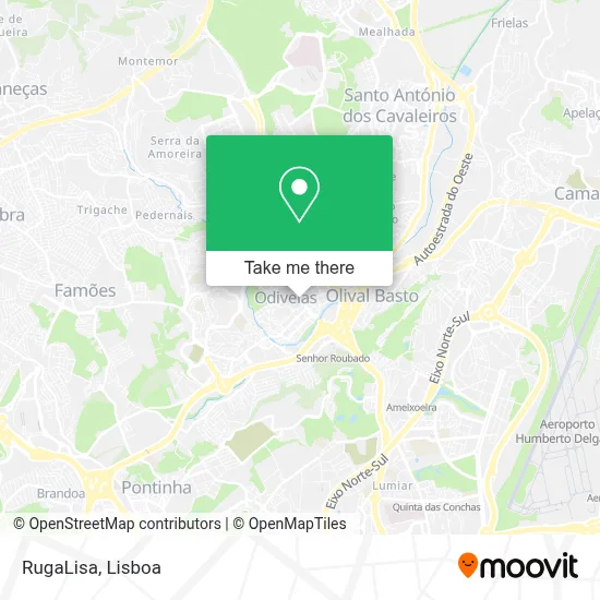 RugaLisa mapa
