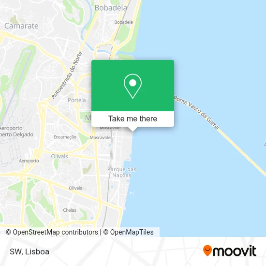 SW map