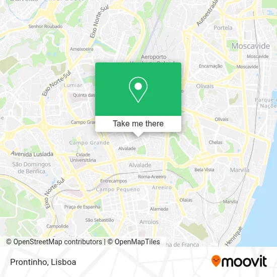 Prontinho map