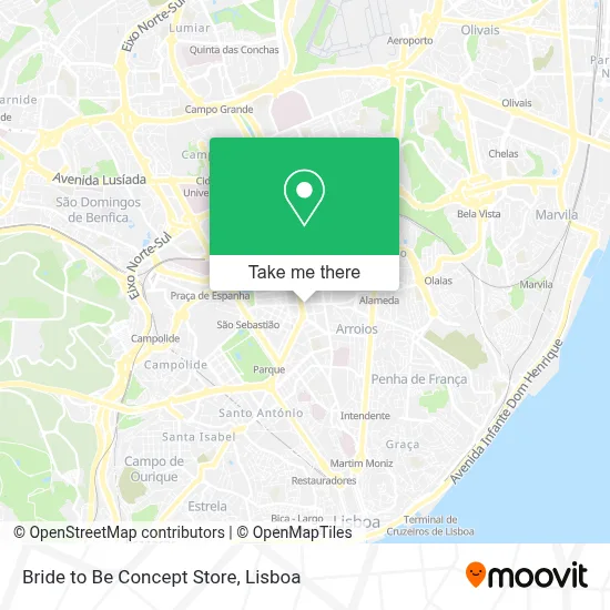 Bride to Be Concept Store map