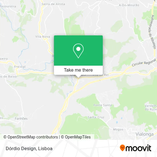 Dórdio Design map