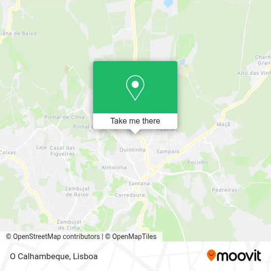 O Calhambeque map