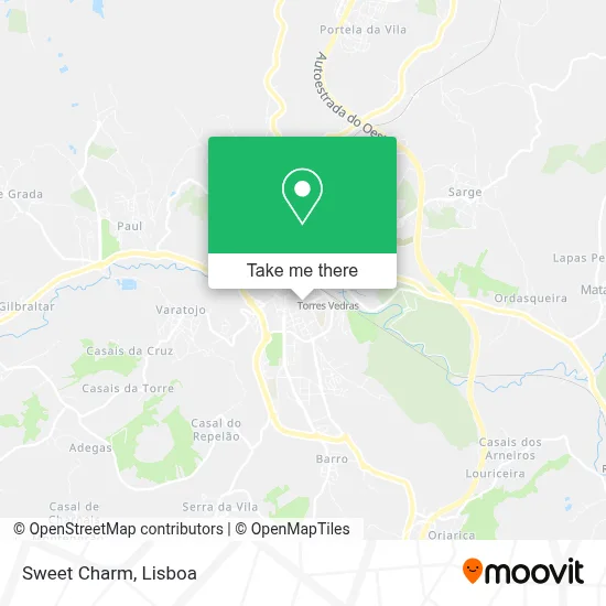 Sweet Charm mapa