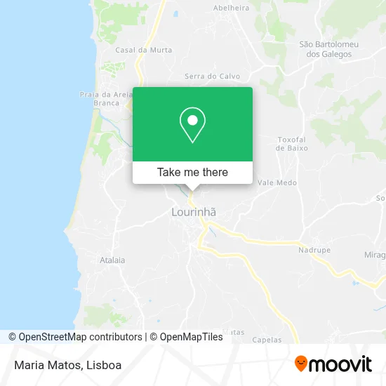 Maria Matos map
