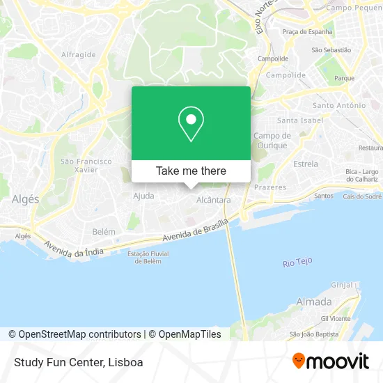 Study Fun Center mapa