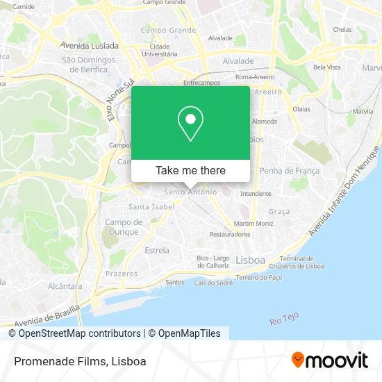 Promenade Films map