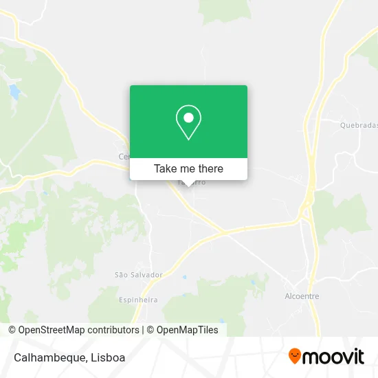 Calhambeque map