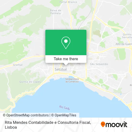 Rita Mendes Contabilidade e Consultoria Fiscal map