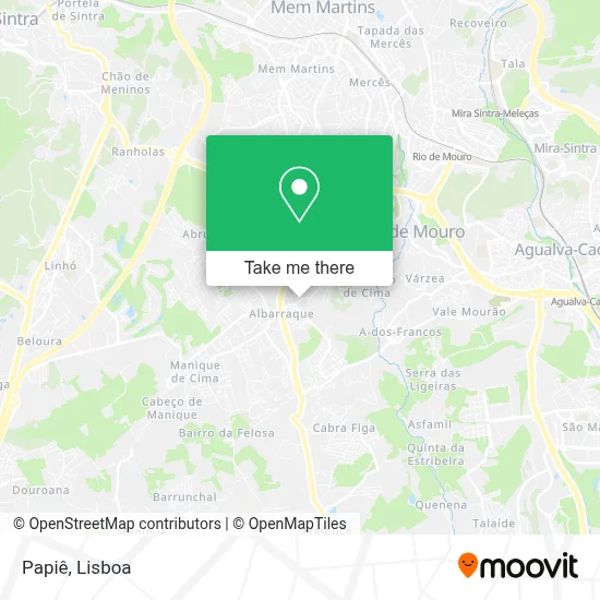 Papiê map