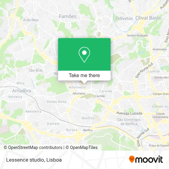Lessence studio mapa