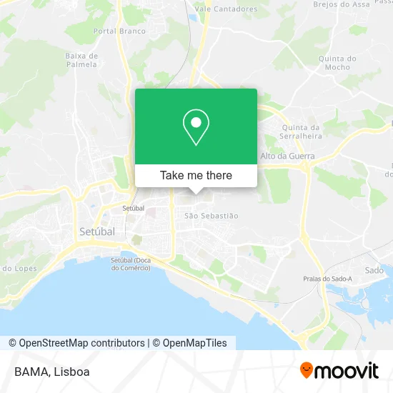 BAMA map