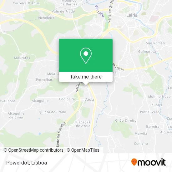 Powerdot map