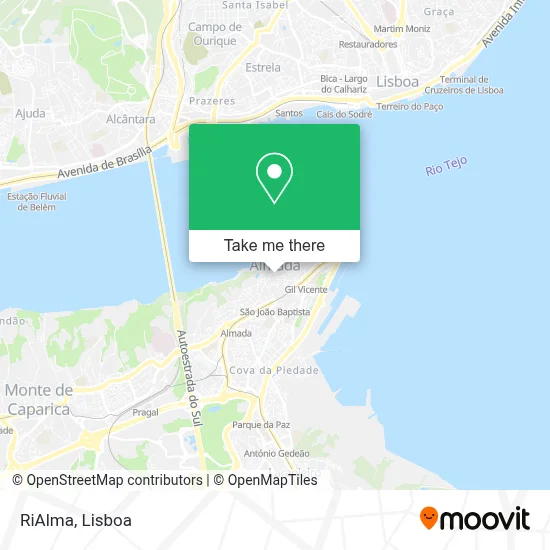 RiAlma mapa