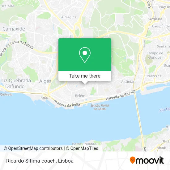 Ricardo Sitima coach map