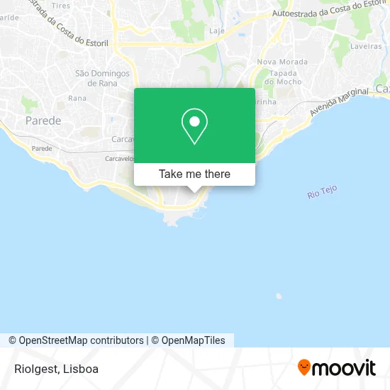 Riolgest mapa