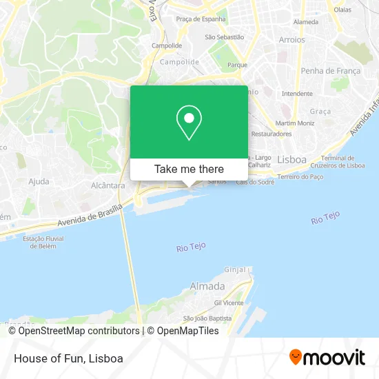 House of Fun map